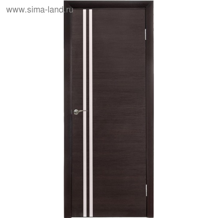 

Дверное полотно «Техно 7», 2000 × 600 мм, молдинг вертикальный, цвет венге