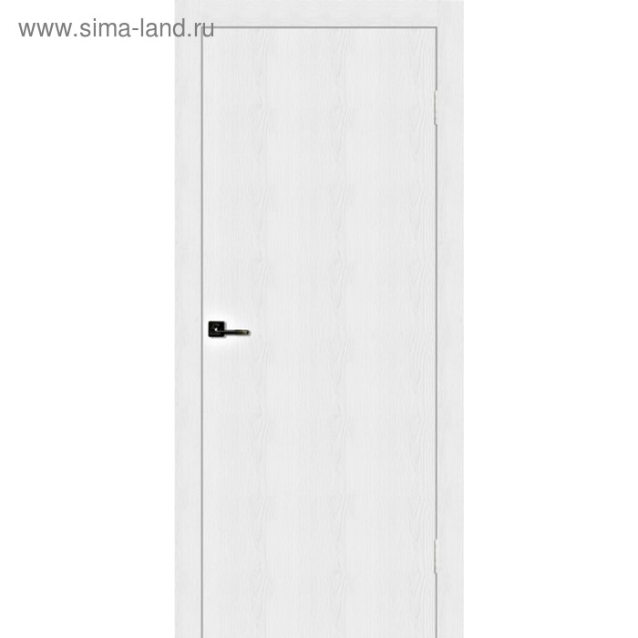 Дверное полотно Bella, 2000 × 600 мм, глухое, цвет белый