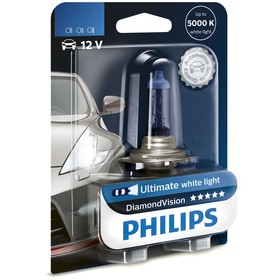 

Лампа автомобильная Philips Diamond Vision, H3, 12 В, 55 Вт, 12336DVB1