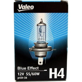 

Лампа автомобильная VALEO Blue Effect, H4, 12 В, 60/55 Вт, 32513