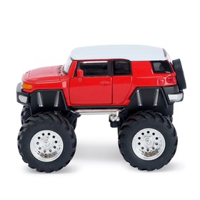 

Машина металлическая Toyota FJ Cruiser Big Wheel 1:34-39, цвет МИКС