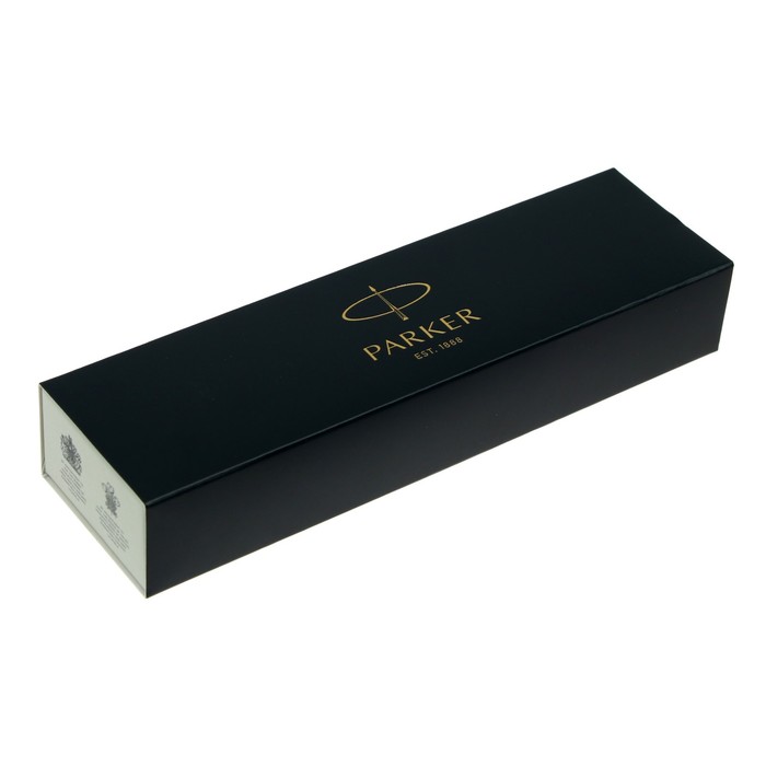 

Ручка шариковая Parker Jotter K60 белый M, корпус из нержавеющей стали, синие чернила