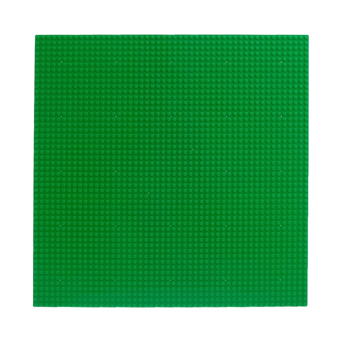 фото Пластина-основание для конструктора, 40 х 40 см, цвет зелёный