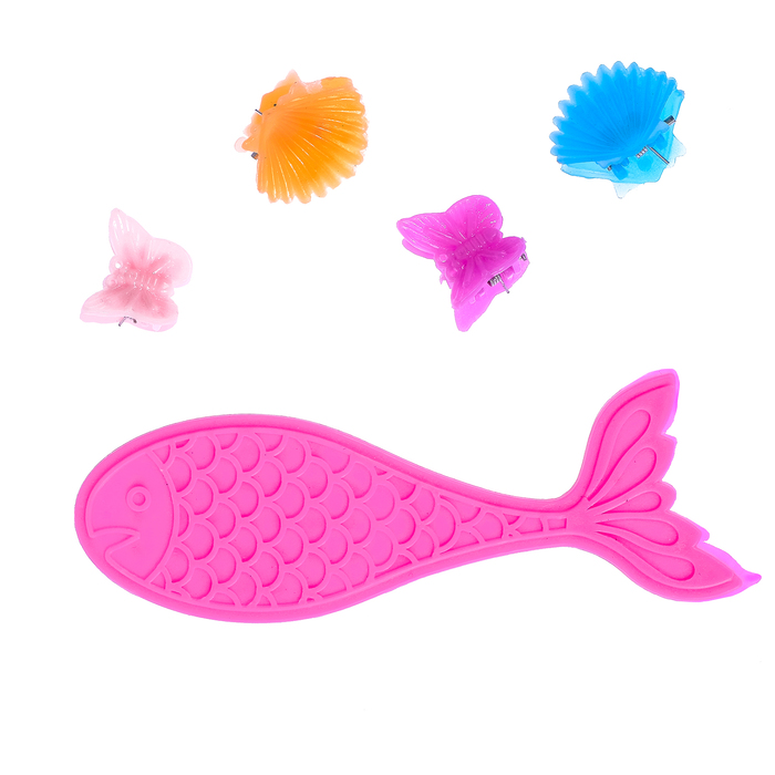 Кукла русалка в коробке, МИКС