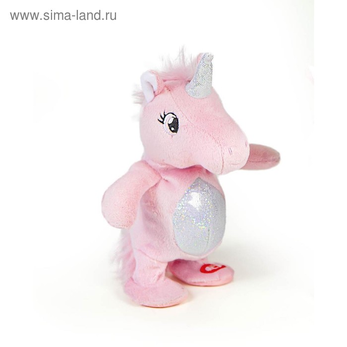 Интерактивная мягкая игрушка RIPETIX «Единорог», цвет розовый интерактивные игрушки ripetix единорог розовый шагаю и повторяю
