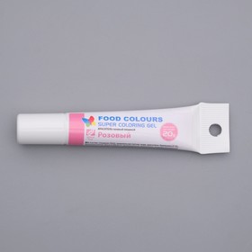

Краситель пищевой гелевый Food Colours, розовый, 20 г