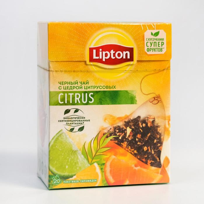 Чай Lipton Citrus, 36 г