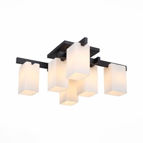 

Люстра CASET, 6x40Вт E27, цвет чёрный
