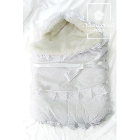 

Конверт на выписку, размер 45 × 65 см, цвет белый, мех