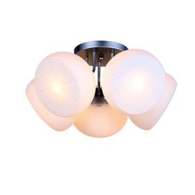 

Люстра ARANCIO, 5x40Вт E27, цвет серебро