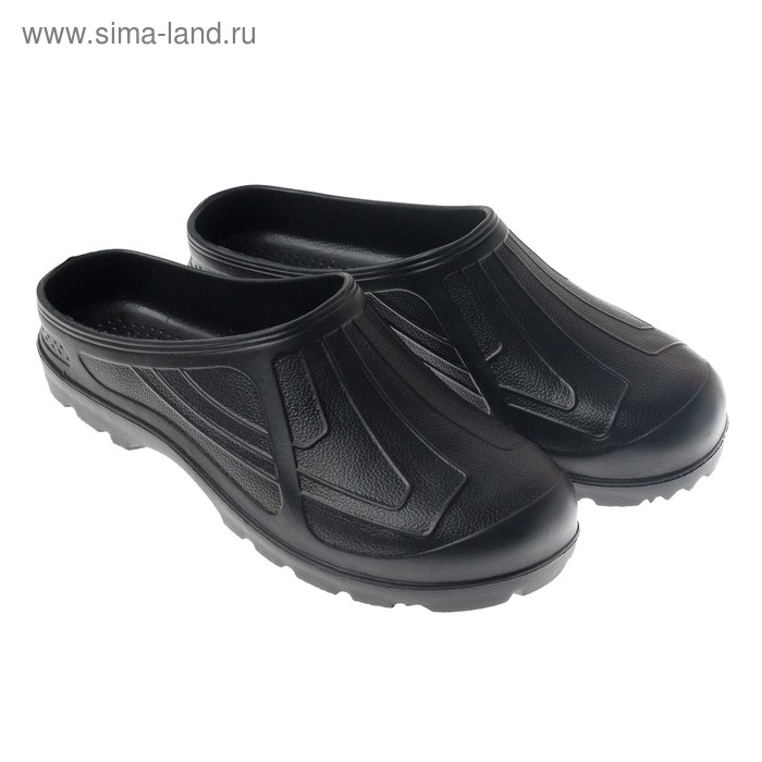 Галоши мужские, цвет чёрный, размер 44