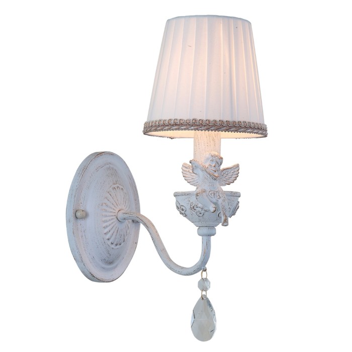 фото Бра cherubino, 1x40вт e14, белый arte lamp