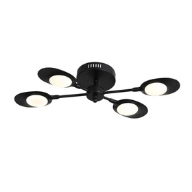 

Люстра FARFALO, 4x7Вт LED, 4000K, цвет чёрный