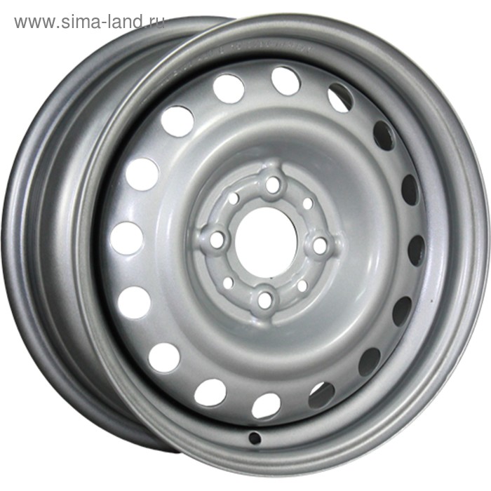 фото Диск штампованный trebl 5210t 5x14 5x100 et35 d57.1 silver