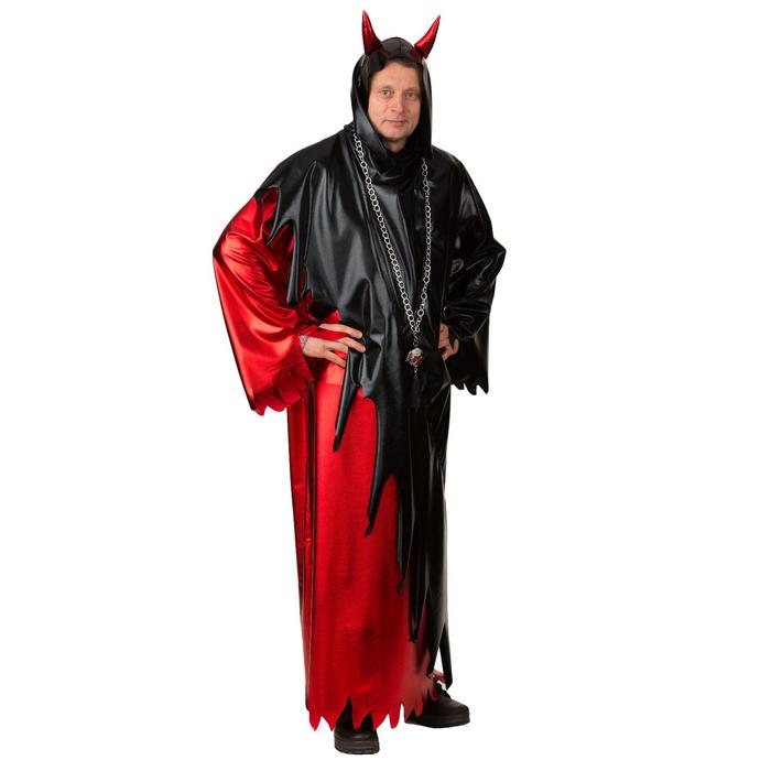 Карнавальный костюм «Дьявол», рубашка, р. 50-52, рост 182 см карнавальный костюм дьявол рубашка р 50 52 рост 182 см