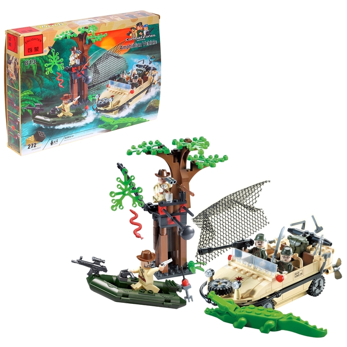 Конструктор «Вездеход», 272 детали