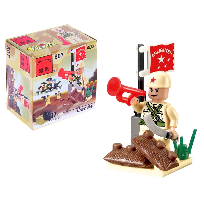 Конструктор «Корнет», 17 деталей