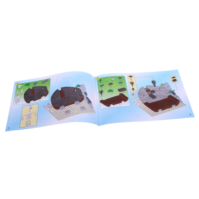 Конструктор «Пиратский корабль», 178 деталей