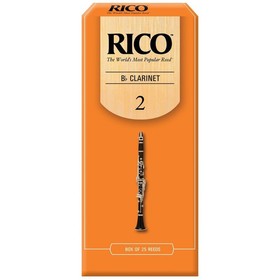 

Трости Rico RCA2520 Rico для кларнета Bb, размер 2.0, 25шт