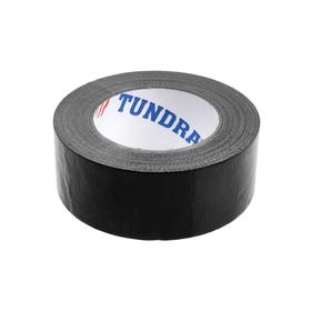 

Лента армированная TUNDRA, клейкая, чёрная, 160 мкм, 48 мм х 50 м