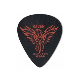 

Набор медиаторов CLAYTON BS63/12 0.63 mm BLACK RAVEN стандартные (12 шт.)