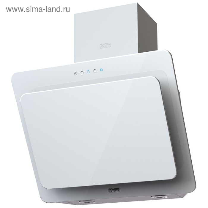 

Вытяжка KRONA LIVA 500 WHITE S, наклонная, 550 м3/ч, 3 скорости, 50 см, сенсор, белая