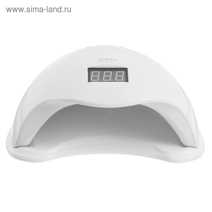 

Лампа для гель-лака JessNail SUN 5, UV/LED, 48 Вт, 24 диода, таймер 10/30/60 сек, белая