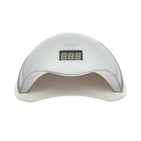 

Лампа для гель-лака JessNail SUN 5, UV/LED, 48 Вт, таймер 10/30/60 сек, серебристая