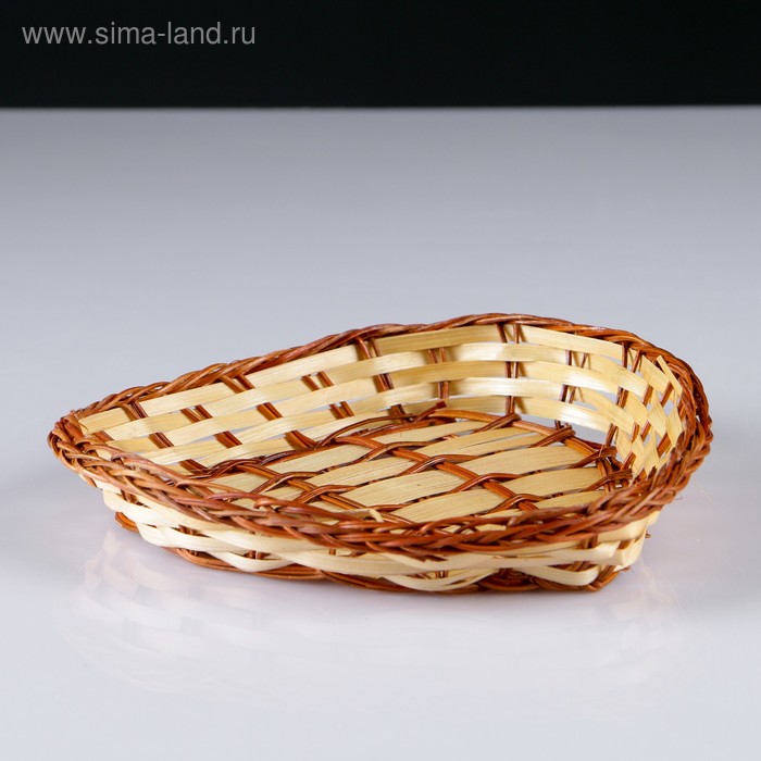 

Плошка "Лоза", бамбук, 19х19х3 см