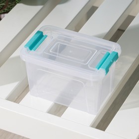 

Контейнер для хранения с крышкой Smart Box, 375 мл, 12×8×7 см, цвет МИКС