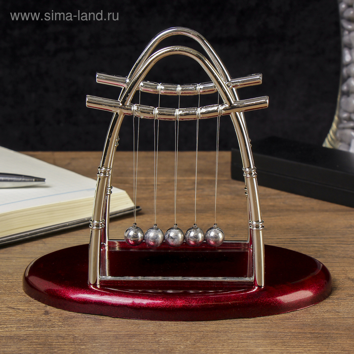 

Маятник "Шары техно" овал 18 x 11 x 14 см