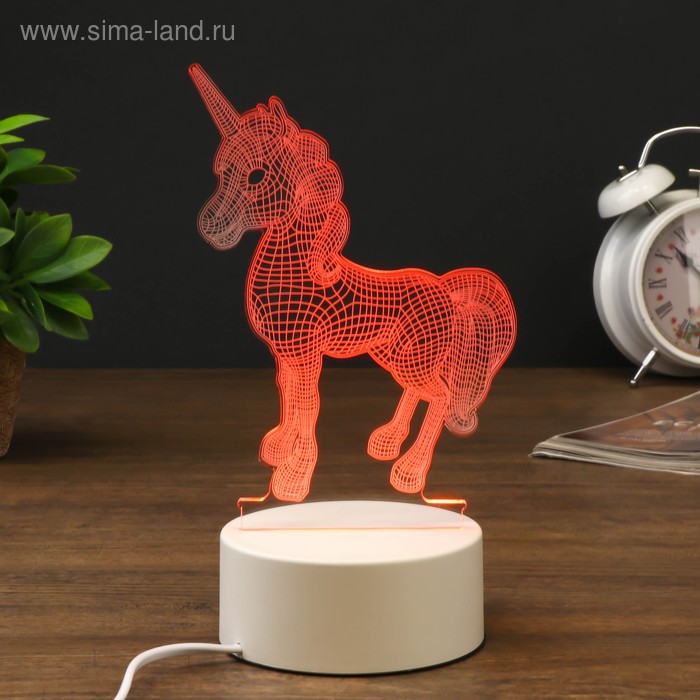 

Светильник "Единорог" LED RGB от сети