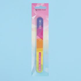 

Пилка-наждак «Красива как ни крути», на блистере, абразивность 100/180, 18 см