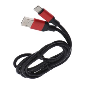 

Кабель LuazON, Type-C - USB, 1 А, 1 м, черный