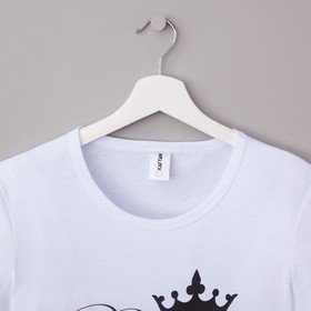

Футболка женская KAFTAN "Queen", белый, р. 42