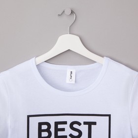 

Футболка женская KAFTAN "Best", белый, р. 44