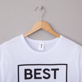 

Футболка мужская KAFTAN "Best", белый, р. 48