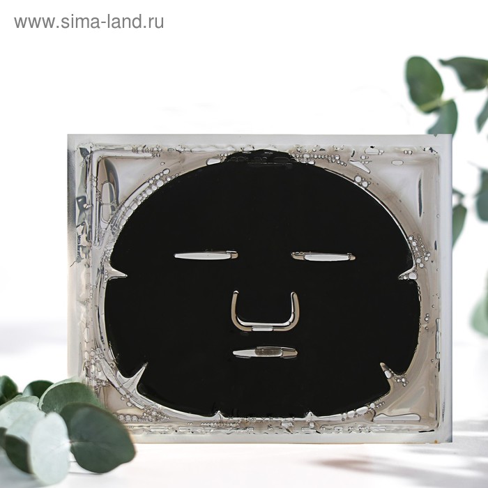 

Коллагеновая маска для лица с бамбуковым углем