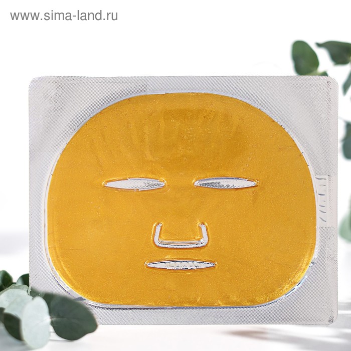 

Коллагеновая маска для лица с биозолотом