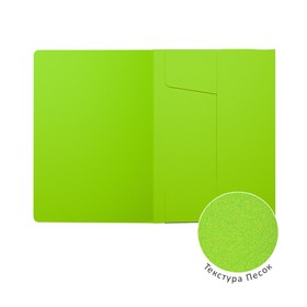 

Папка на резинках А5+ пластиковая Erich Krause Neon, зелёная