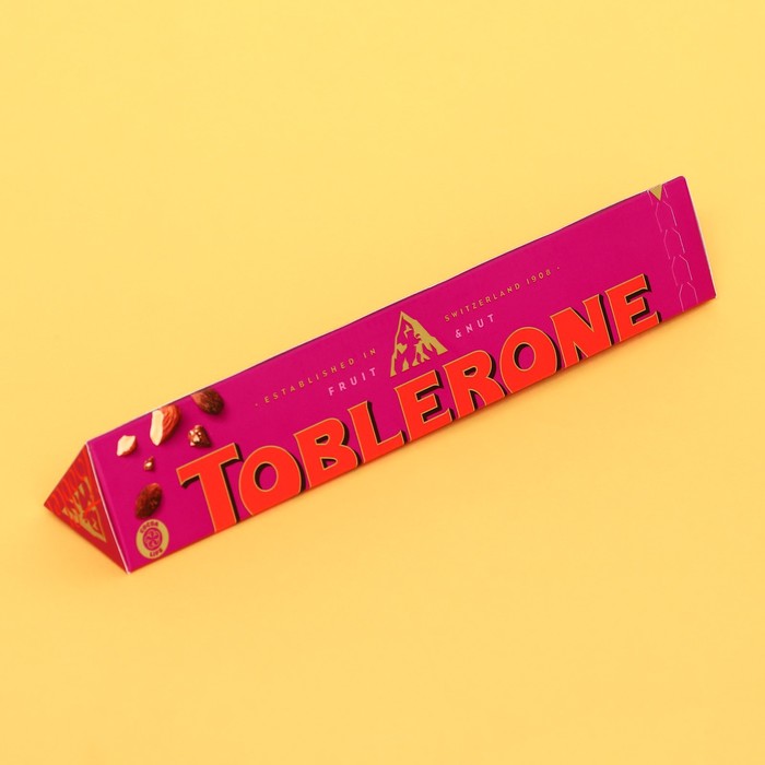 фото Шоколад toblerone fruit nut, 100 г