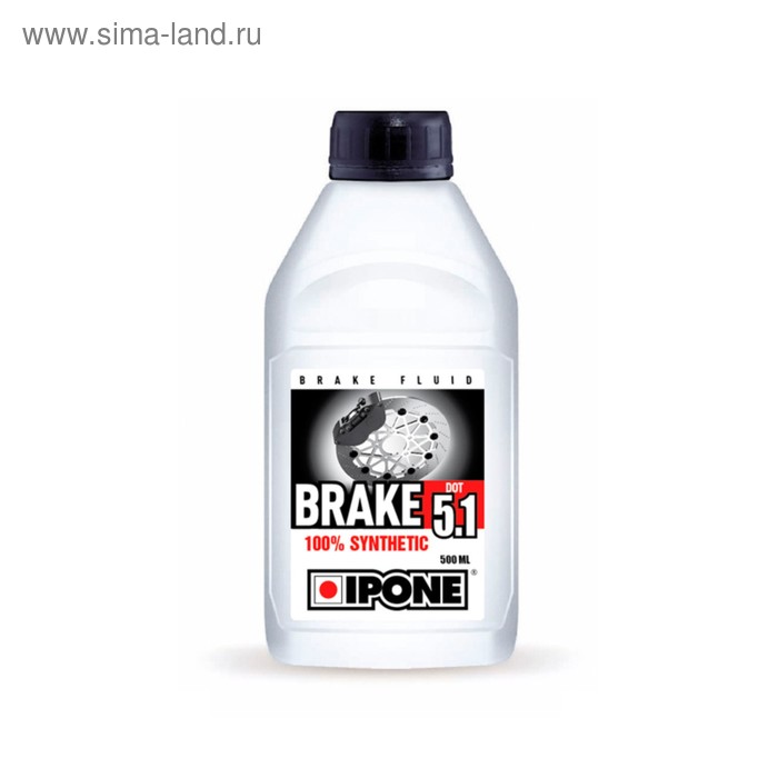 Тормозная жидкость IPONE BRAKE DOT 5.1, 500мл