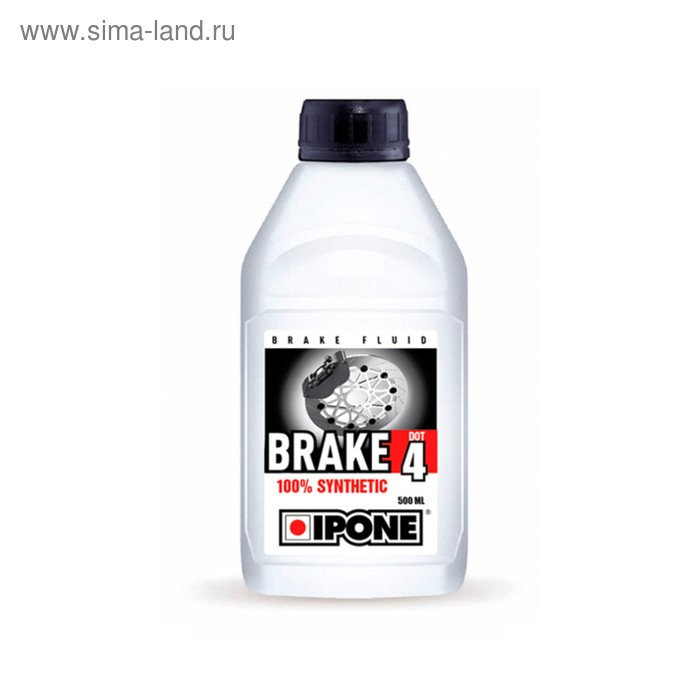 Тормозная жидкость IPONE BRAKE DOT 4, 500мл