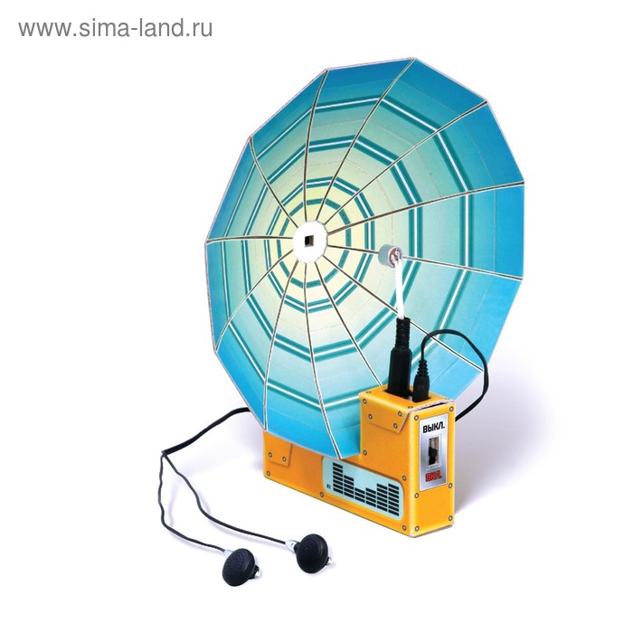 

Набор для опытов «Подслушивающие устройство», работает от батареек, в пакете