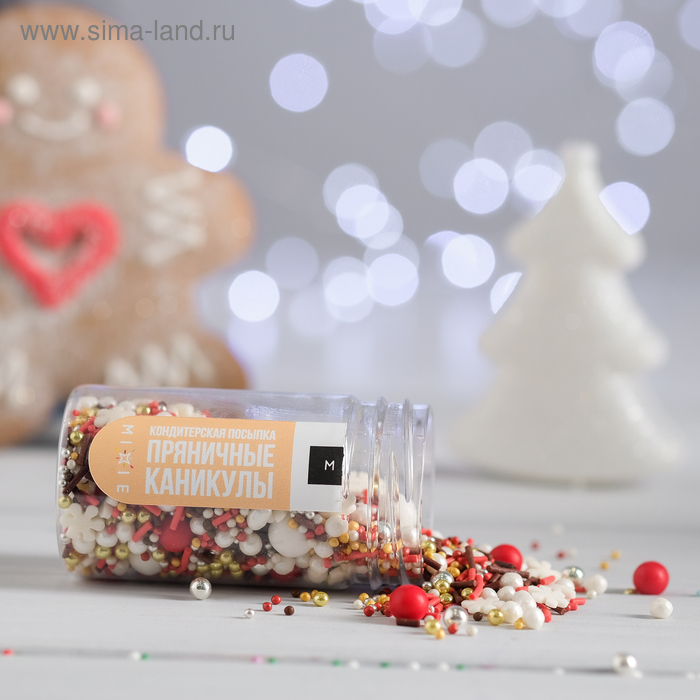 

Посыпка кондитерская MIXIE «Пряничные каникулы», 50 г