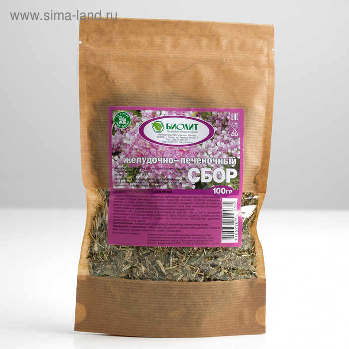 Напиток чайный травяной Сбор желудочно-печеночный 100г чайный напиток травяной imperial tea коллекционный травяной 500 сашетов