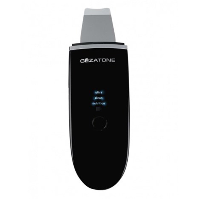 Аппарат Gezatone Bio Sonic 1007, для ультразвуковой чистки лица, 24 кГц, 3 режима, чёрный