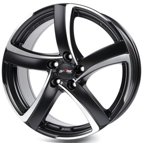 

Литой диск Alutec Shark 6.0x15 5x100 ET40 d57.1 Racing Black Front Polished