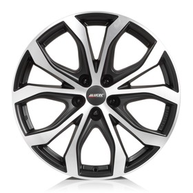 

Литой диск Alutec W10X 8.0x18 5x120 ET53 d65.1 Racing Black Front Polished