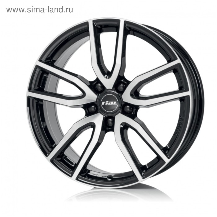 фото Литой диск rial torino 7.5x17 5x112 et40 d70.1 diamond black front polished